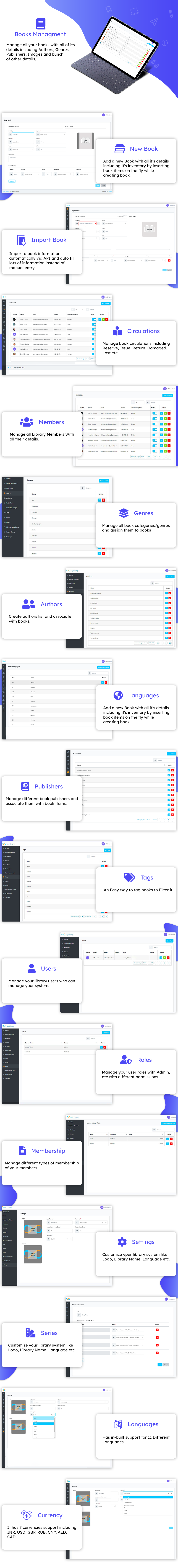 InfyLMS Features