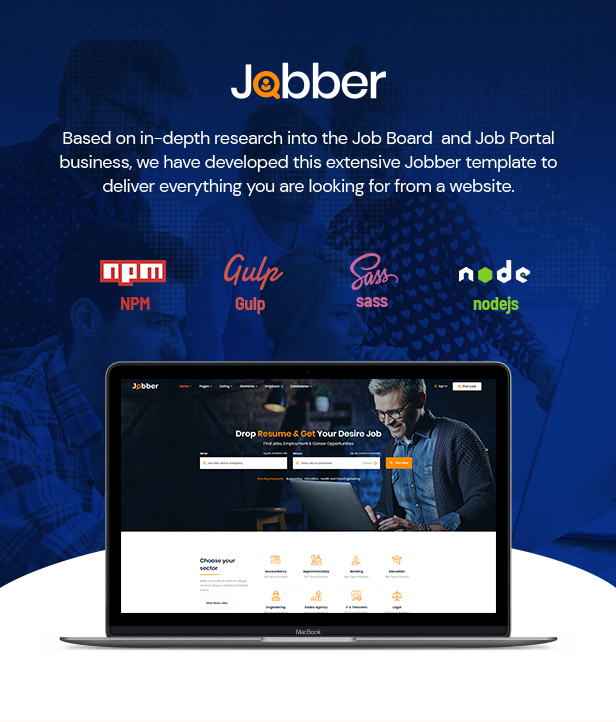Jobber - Job Board HTML5 Template - 1