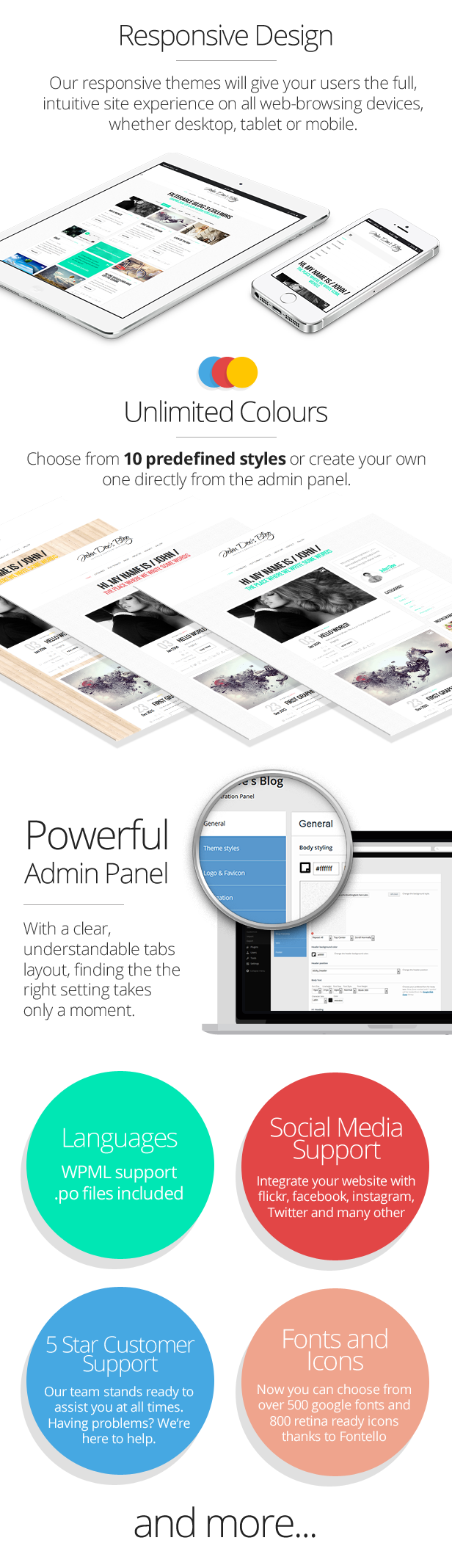 John Doe's Blog - Clean WordPress Blog Theme - 6