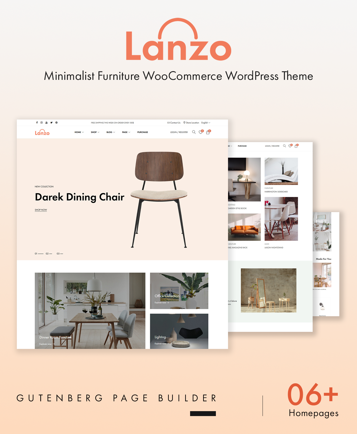Lanzo - Gutenberg WooCommerce WordPress Theme - 1