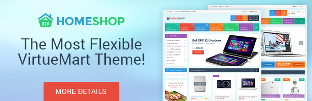 Homeshop Responsive Multipurpose VirtueMart Theme