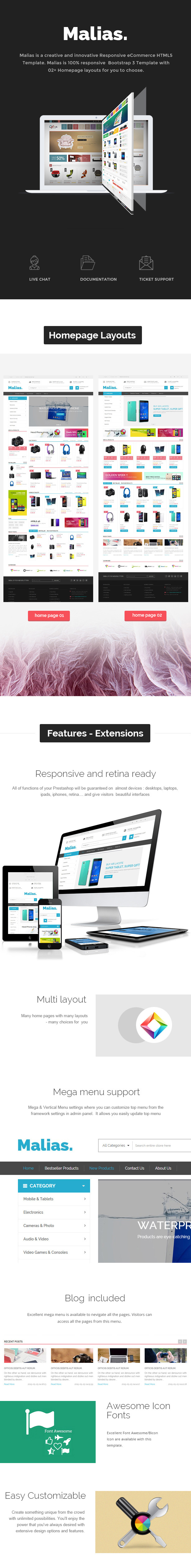 Electronics Shop eCommerce HTML Template