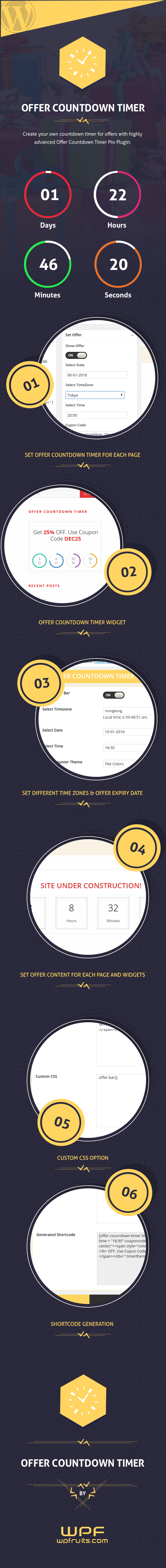 Offer CountDown Timer Pro WordPress Plugin for Events/Products/Offers - 3