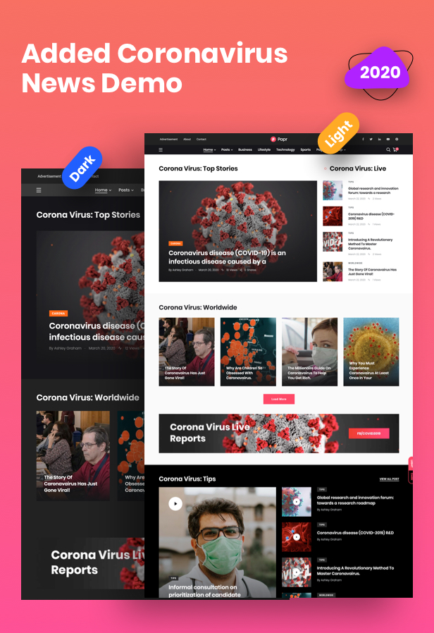 Papr - News Magazine WordPress Theme - 5