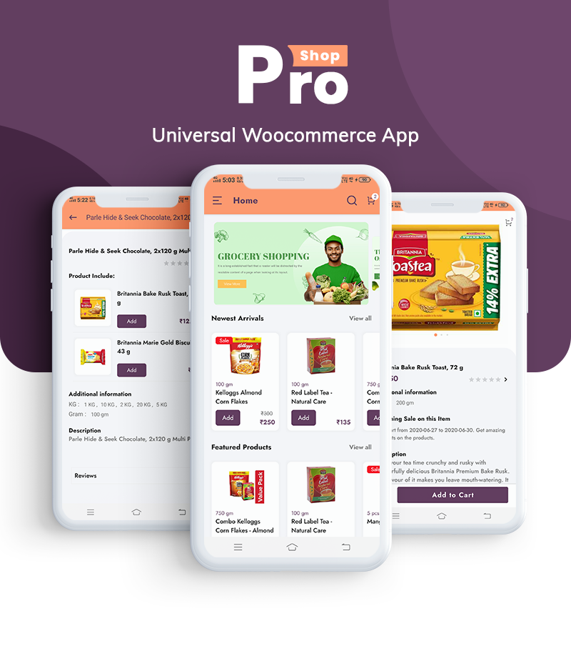 ProShop - Universal Woocommerce Android App - 4