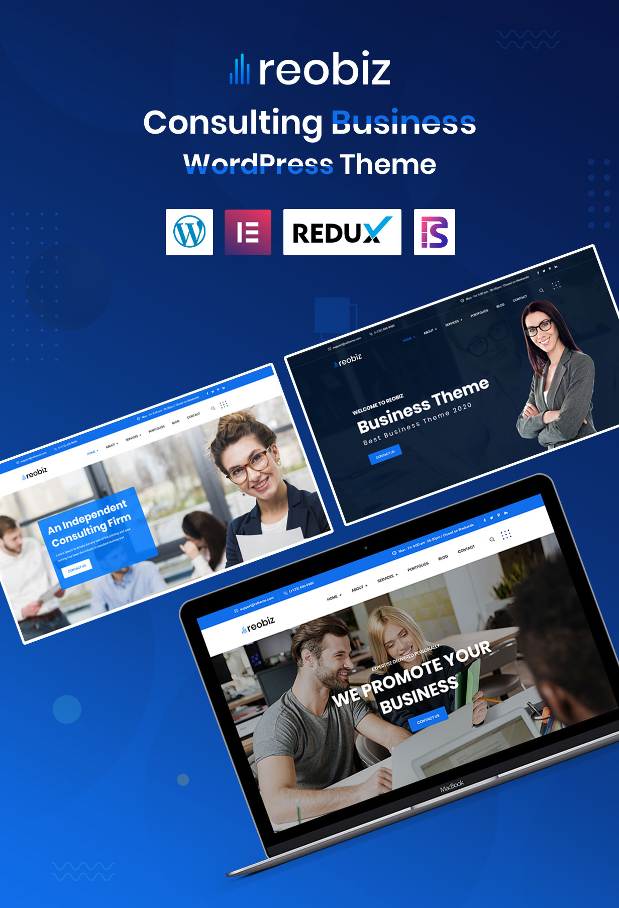 Reobiz - Consulting Business WordPress Theme 