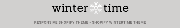 Shopify WinterTime