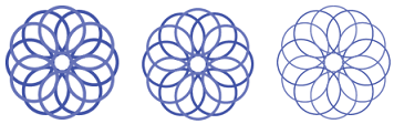 SVG Spinners – Spirograph Pack - 3