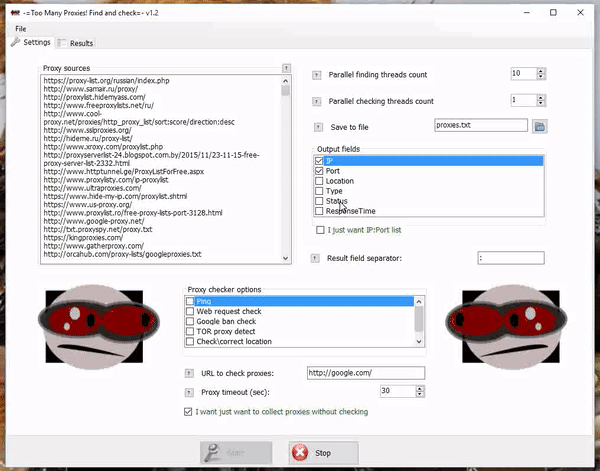 Too Many Proxies Tool - 2