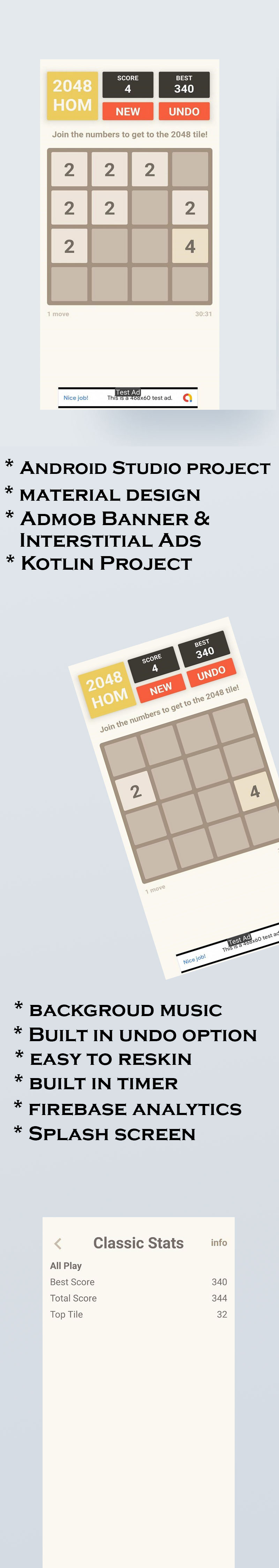 2048 game app