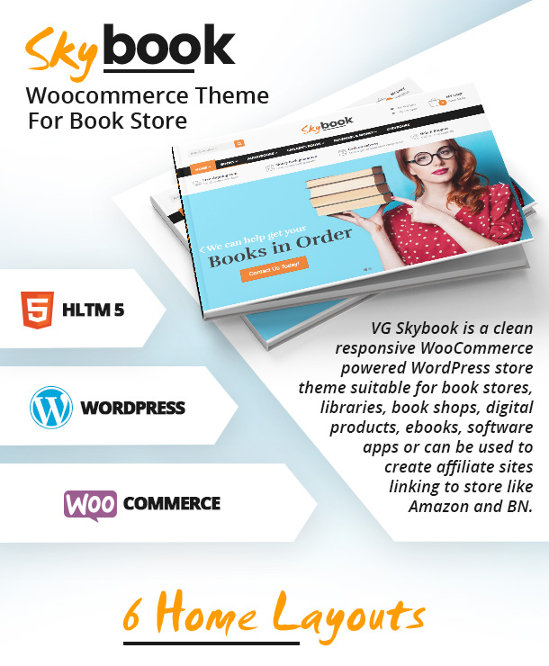 VG Skybook - WooCommerce Theme For Book Store - 10