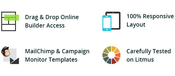 Digital Agency / Multipurpose E-mail Template + Builder Access