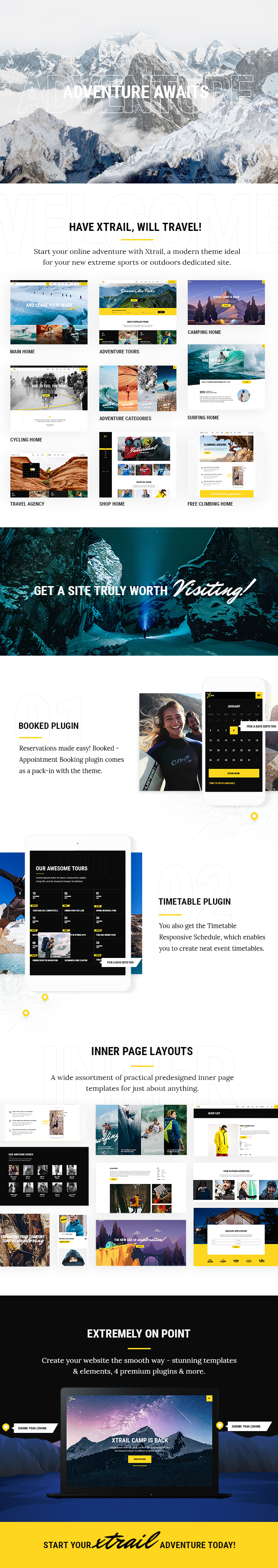 Xtrail - Extreme Sports and Outdoors Theme - 1