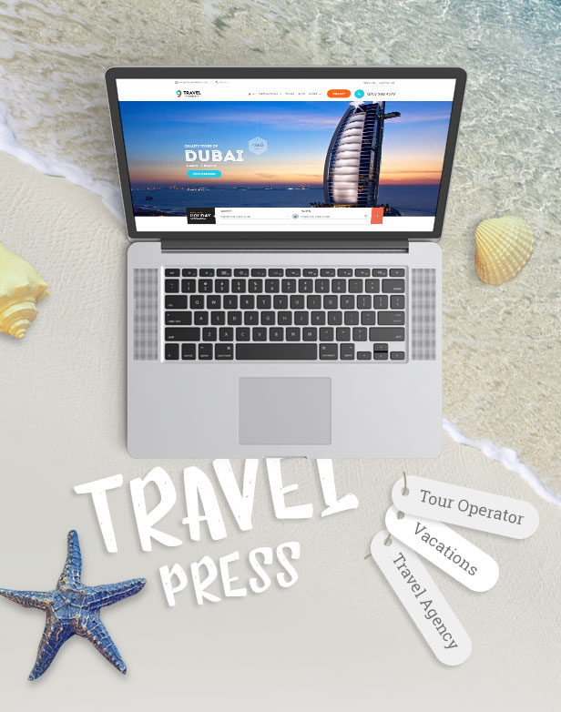 Travel Agency WordPress Theme - 2