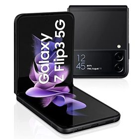 (Renewed) Samsung Galaxy Z Flip3 5G (Phantom Black, 8GB RAM, 128GB Storage) with No Cost EMI/Additional Exchange Offers