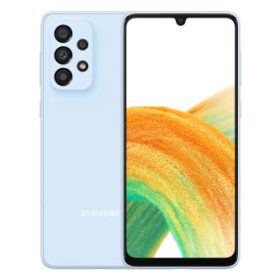 Samsung Galaxy A33 5G (Light Blue, 6GB RAM, 128GB Storage) | 48 MP No Shake Cam | Voice Focus | 12 GB RAM with RAM Plus | Travel Adapter to be Purchased Separately