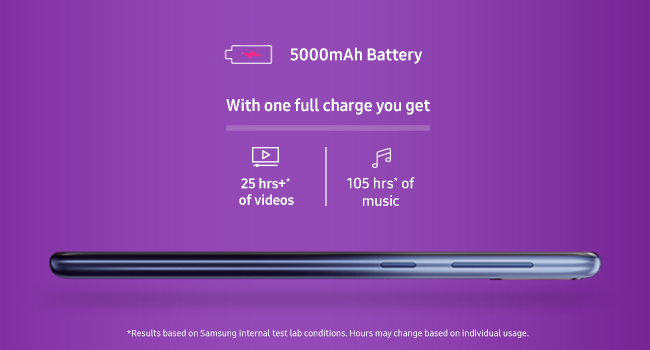 5000mAh Battery