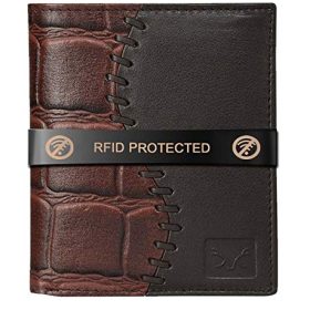 AL FASCINO Wallet for Men Stylish Purse for Men RFID Protected Purse for Men Genuine Leather Wallet Mens, Wallets for Men