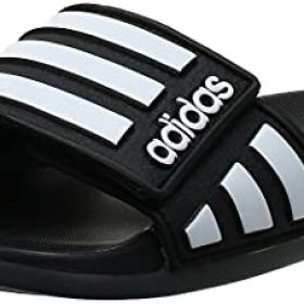 Adidas mens Adilette Comfort Adj Slipper