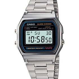 Casio Vintage Series Digital Grey Dial Men's Watch-A-158WA-1Q