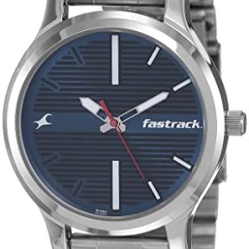 Fastrack Fundamentals Analog Blue Dial Men's Watch-NN38051SM03