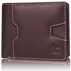 HORNBULL Edward Brown Leather Wallet for Men | Wallets Men with RFID Blocking | Mens Wallet