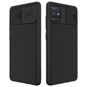 Nillkin For Samsung Galaxy A51 Case - Upgrate Camshield Case With Slide Camera Cover, Slim Protective Case For Galaxy A51 [ Non 5G Version ], 6.5 Inch - Black