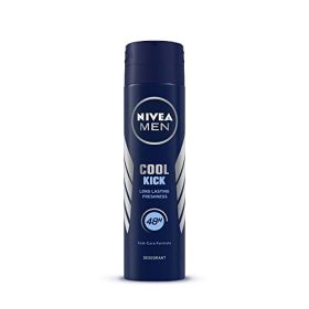 Nivea Deodorant, Cool Kick, 48H Long Lasting Freshness for Men, 150ml