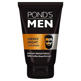 POND'S Men's Energy Bright Face Wash Coffee Beans Bright Skin, 100g