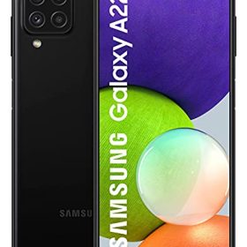 (Renewed) Samsung Galaxy A22 (Black, 6GB RAM, 128GB Storage) Without Offers