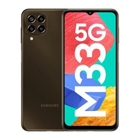 (Renewed) Samsung Galaxy M33 5G (Emerald Brown, 6GB, 128GB Storage) | 6000mAh Battery | Upto 12GB RAM with RAM Plus | Travel Adapter to be Purchased Separately