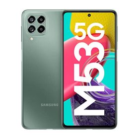 (Renewed) Samsung Galaxy M53 5G (Mystique Green, 6GB, 128GB Storage) | 108MP Camera | sAmoled+ 120Hz | 32MP Front Camera | 6nm Processor | 12GB RAM with RAM Plus