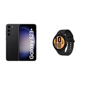 Samsung Galaxy S23 Plus 5G (Phantom Black, 8GB, 512GB Storage) Galaxy Watch4 Bluetooth and