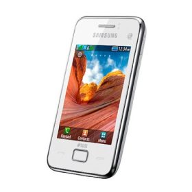 Samsung Star 3 Duos S5222 -(Pure White)