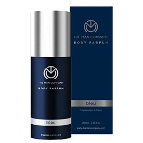 The Man Company Body Perfume For Men - Bleu | No Gas Deodorant | Long Lasting Fragrance | Body Spray For Men - 120ml