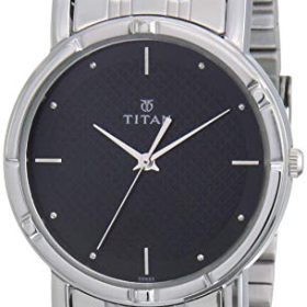 Titan Karishma Analog Black Dial Men's Watch-NL1639SM02/NN1639SM02