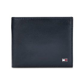 Tommy Hilfiger Leather Men Wallet (Navy)