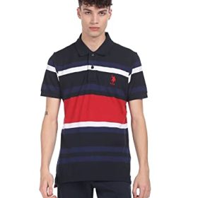 U.S. POLO ASSN. Men's Regular Polo Shirts (USTSH0906_Navy_XL)