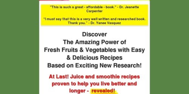 Juice and Smoothie Recipes | Juicing Secrets