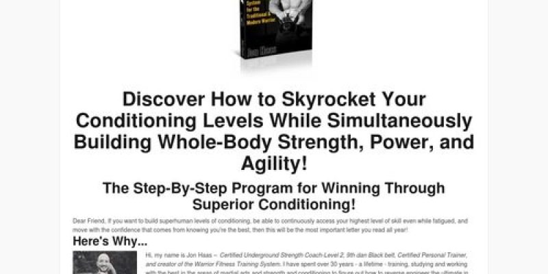 WarFit Conditioning System | Warrior Fitness