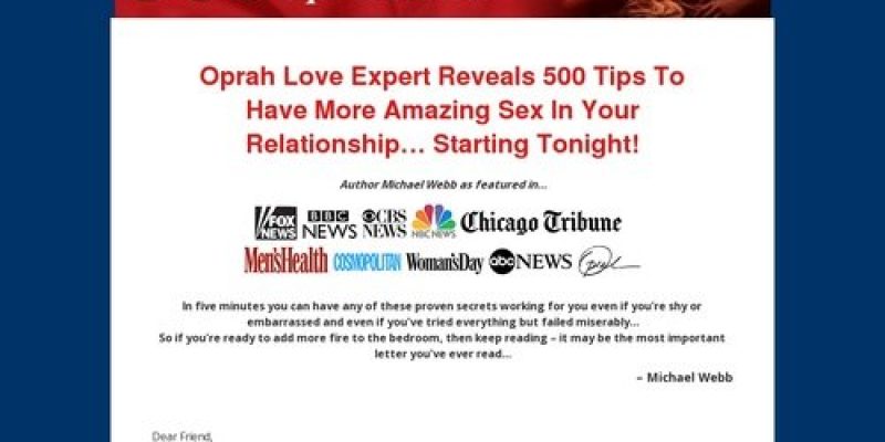 500 Lovemaking Tips