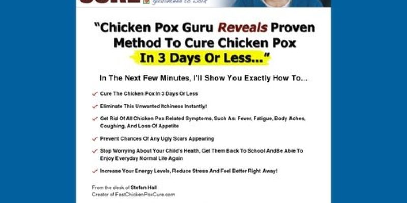 How To Cure Chicken Pox In 3 Days Or Less