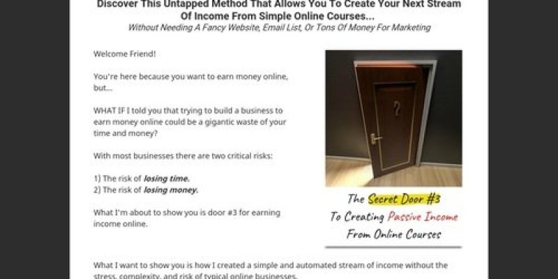 Udemy Empire System to Earn Passive Income Online