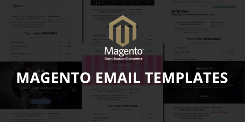 Magento Email Templates