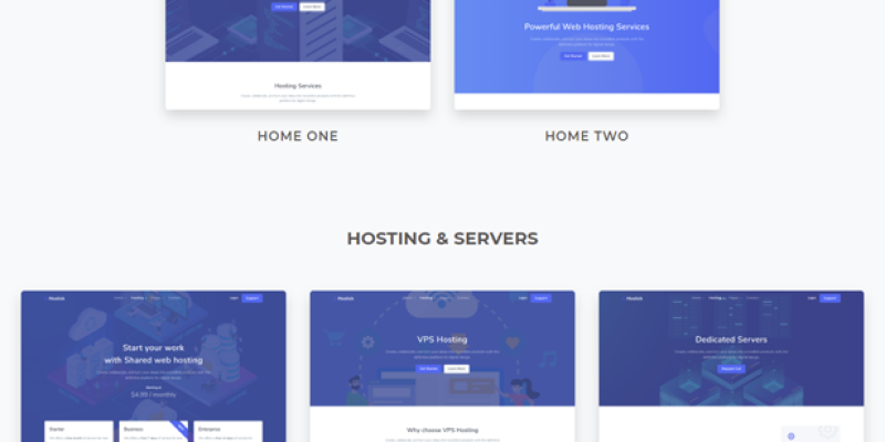 Hostick – Web Hosting, Web Server & Domain HTML5 Template