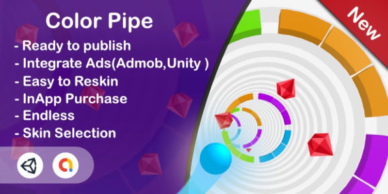 Color Game Bundle – 6 Games (40% OFF +Unity Game+Admob+iOS+Android)