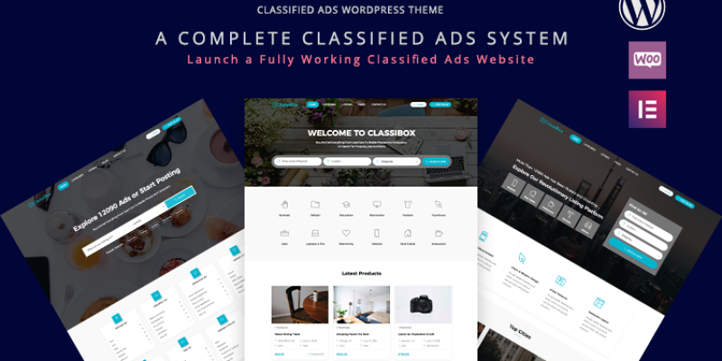 ClassiXER – Classified Ads and Listing Website Template