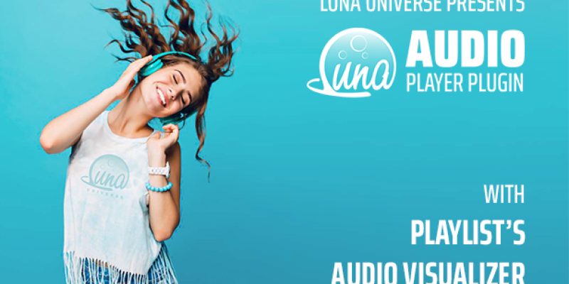 Luna Audio Player Plugin with Playlist and Audio Visualizer