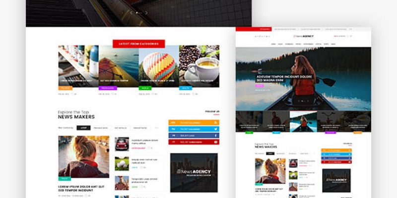 News Agency – Magazine HTML