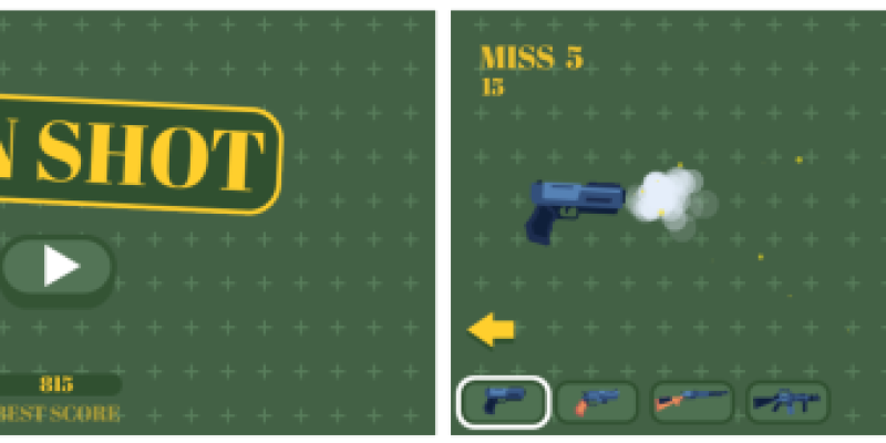 Gun Shot – HTML5 Game (Construct3)